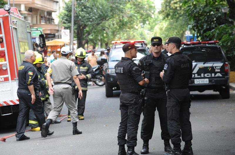 Local ficou isolado at&eacute; a chegada da per&iacute;cia