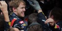 Vettel chega em sexto e é tricampeão mundial de F-1