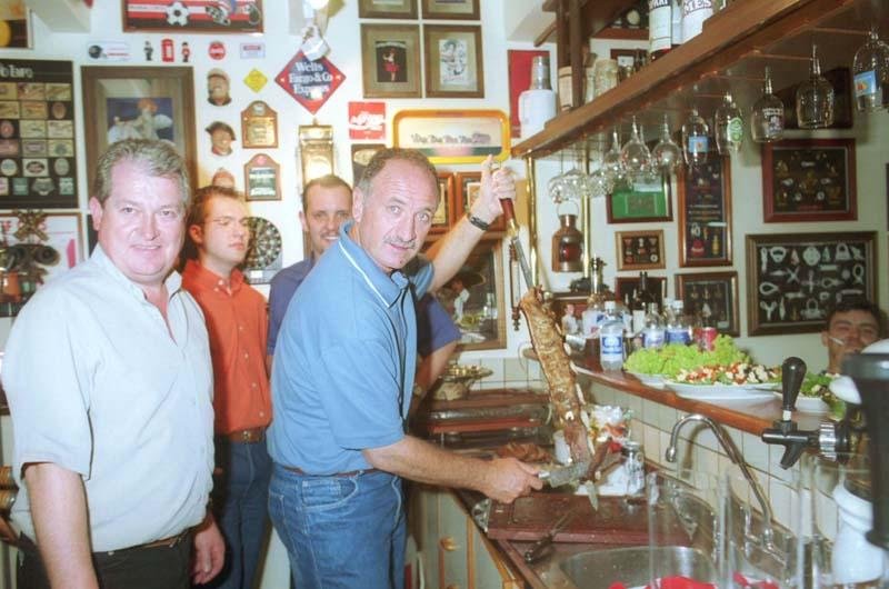 Churrasco com o Felip&atilde;o em 2001
