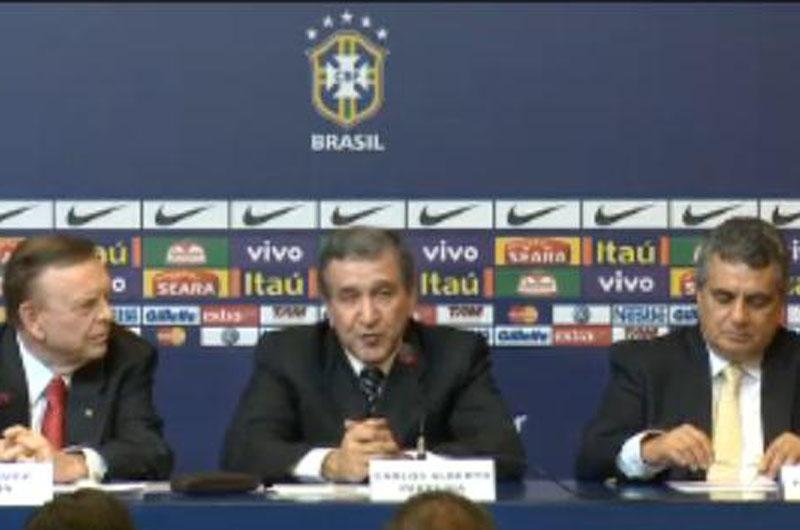 Carlos Alberto Parreira ser&aacute; coordenador de sele&ccedil;&otilde;es