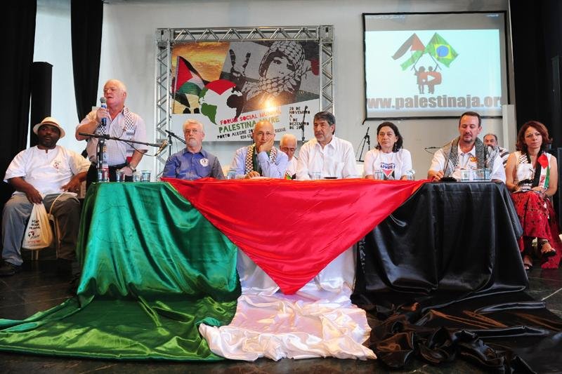 F&oacute;rum Social Mundial Palestina Livre comemora vit&oacute;ria na ONU