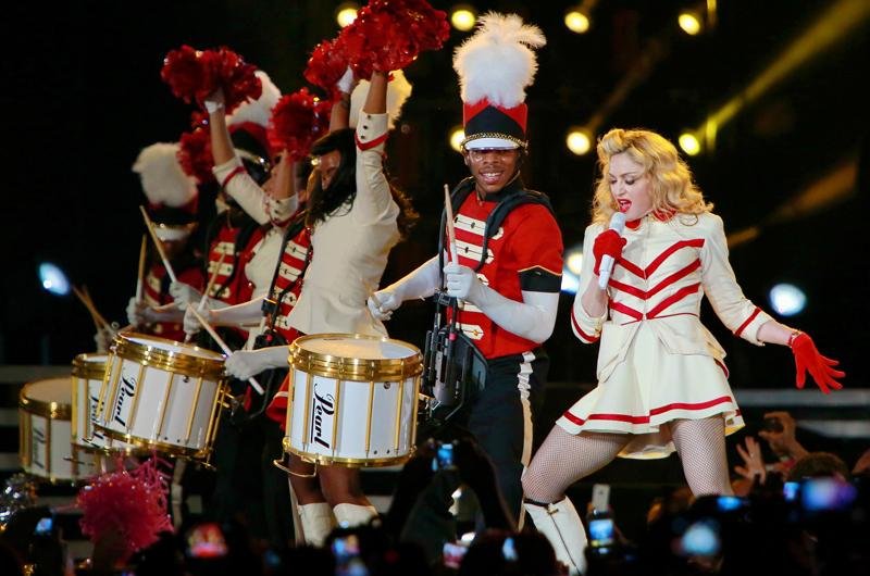 Madonna fez seu primeiro show em SP da turn&ecirc; MDNA, antes de vir a Porto Alegre