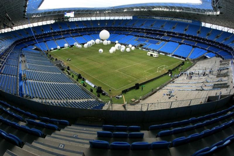 Jornal franc&ecirc;s elogia novo est&aacute;dio do Gr&ecirc;mio e estranha aus&ecirc;ncia na Copa 