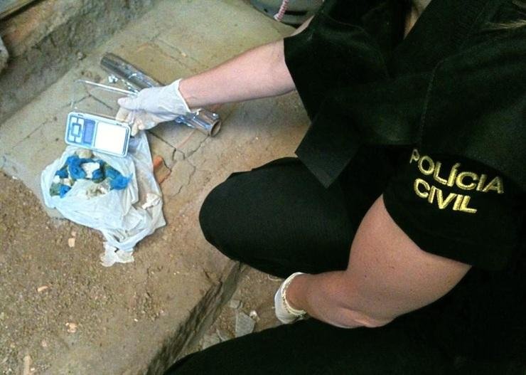 Drogas foram apreendidas com os suspeitos na opera&ccedil;&atilde;o da Pol&iacute;cia Civil no Litoral Norte