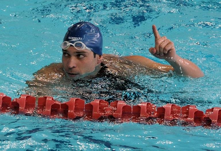 Nicholas Santos torce para 50m borboleta virar ol&iacute;mpica