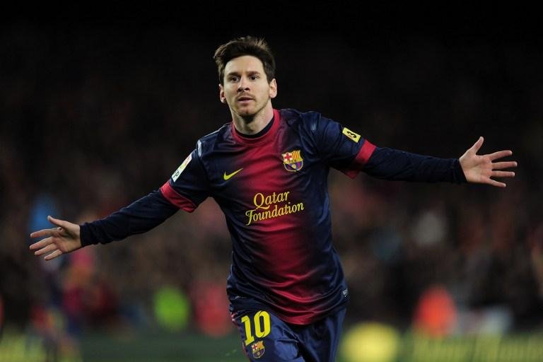 Messi define goleada do Bar&ccedil;a e chega aos 90 gols na temporada