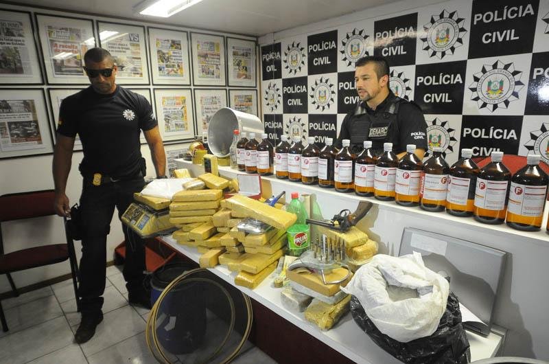 De acordo com o delegado M&aacute;rio Souza, a coca&iacute;na era trazida do Paraguai