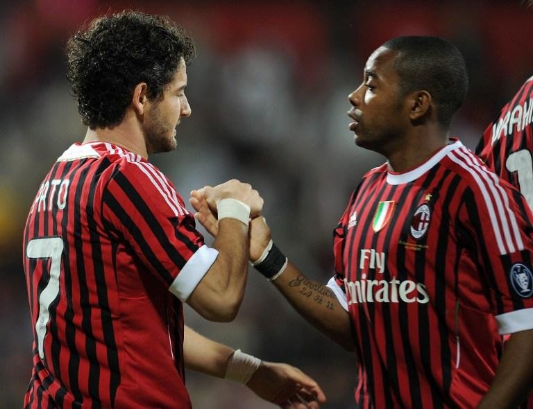 Dirigente do Milan pode negociar Pato e Robinho a partir de domingo