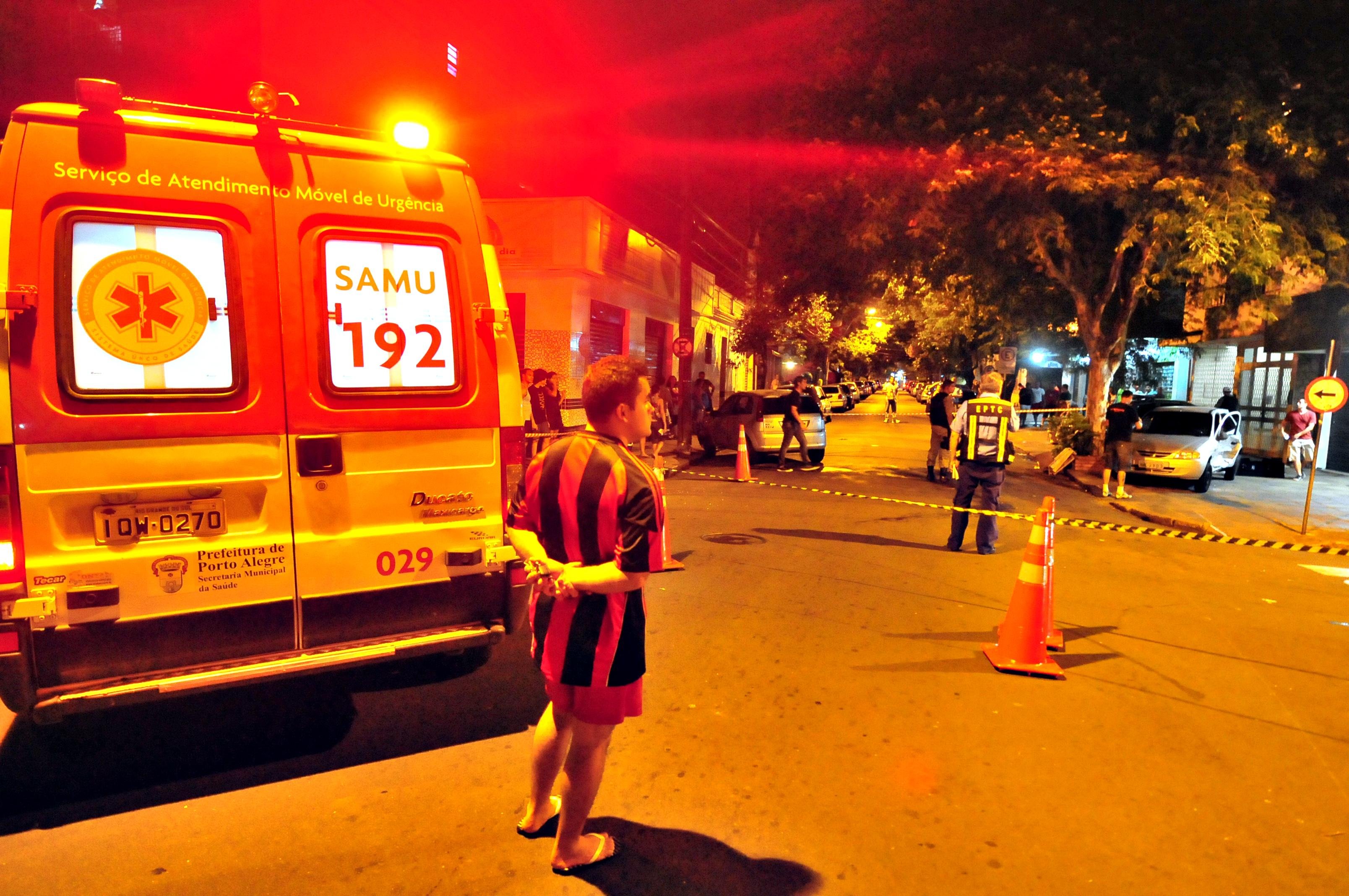 Acidente no Centro de Porto Alegre deixa quatro feridos