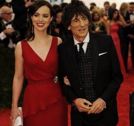 Ronnie Wood dos Rolling Stones se casa pela terceira vez