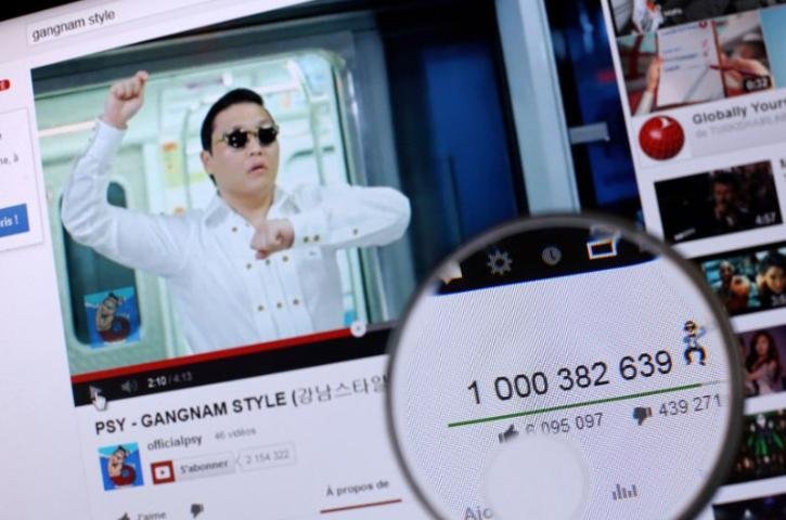 Psy quebrou recorde na internet com Gangnam Style