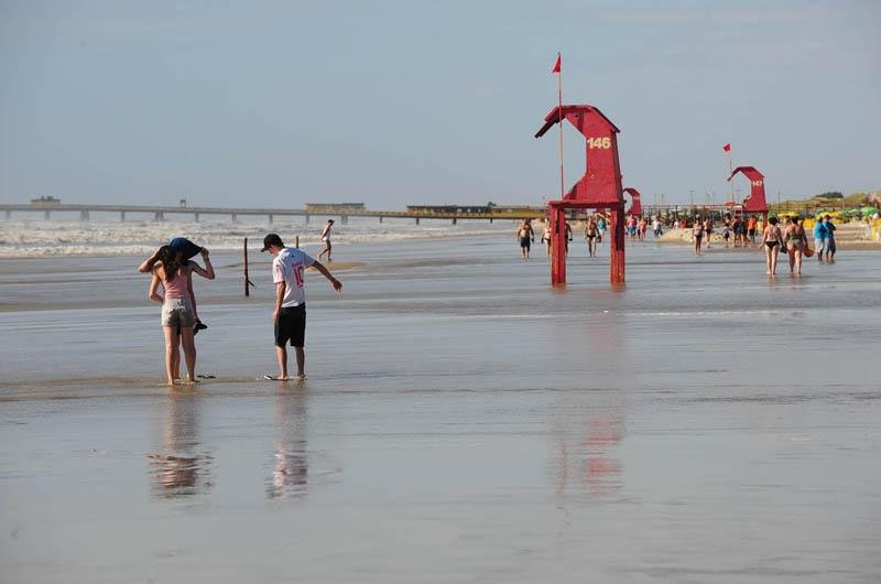 Ap&oacute;s a chuva na virada do ano, sol voltou a aparecer no litoral ga&uacute;cho
