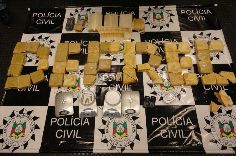 Pol&iacute;cia apreendeu 30 quilos de drogas em Rio Grande