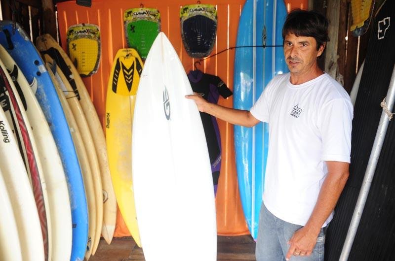 Ivamar Marques largou carreira na minera&ccedil;&atilde;o pelo surf e seus neg&oacute;cios