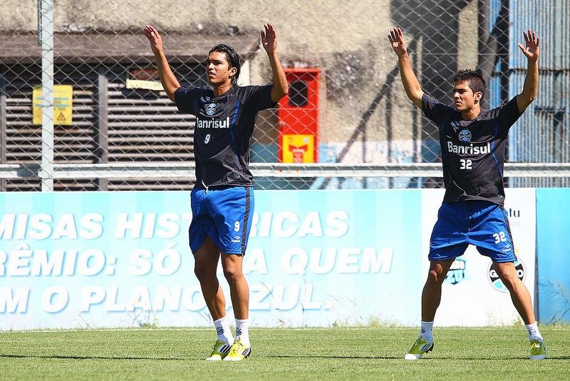 Marcelo Moreno e Bertoglio trabalharam na manh&atilde; desta quinta-feira