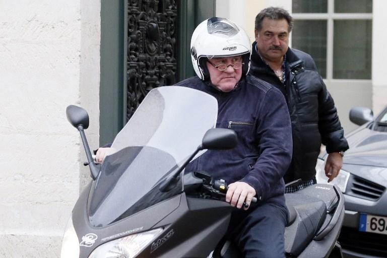 Depardieu circulou na Fran&ccedil;a nos &uacute;ltimos dias e visitou Ucr&acirc;nia