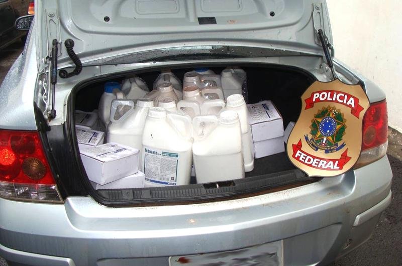 Pol&iacute;cia Federal realizou apreens&otilde;es de agrot&oacute;xicos, drogas e medicamentos no Rio Grande do Sul