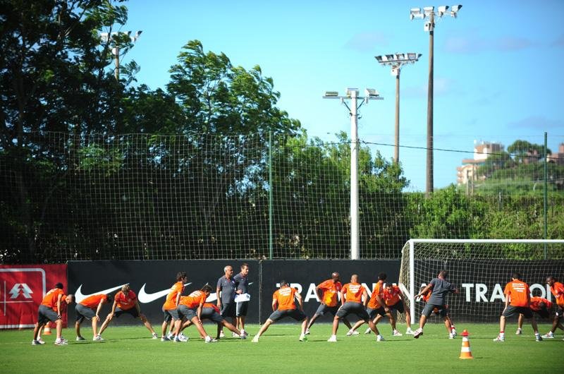Inter realiza treino f&iacute;sico no Parque Gigante antes de subir &agrave; Serra