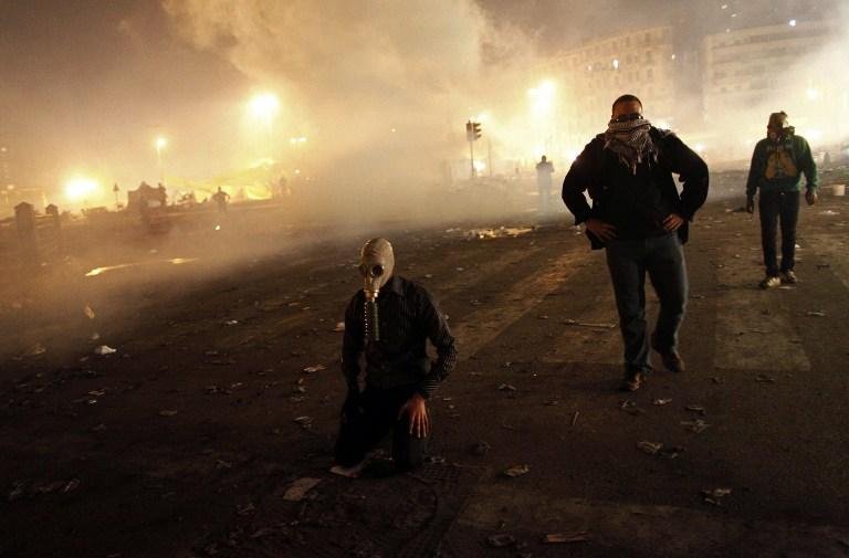 Confrontos foram registrados em Alexandria, segunda maior cidade do Egito, entre a pol&iacute;cia e manifestantes que queimaram pneus