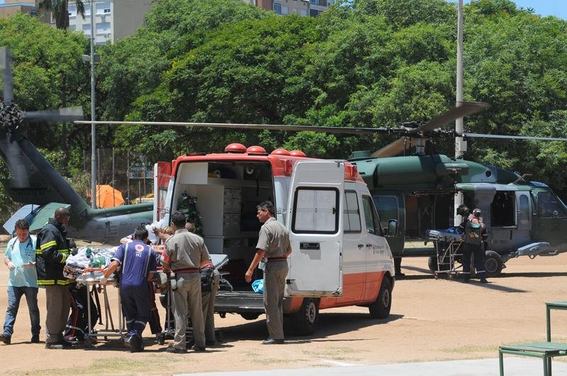 Elas ser&atilde;o internadas na unidade de queimados do Hospital de Pronto Socorro