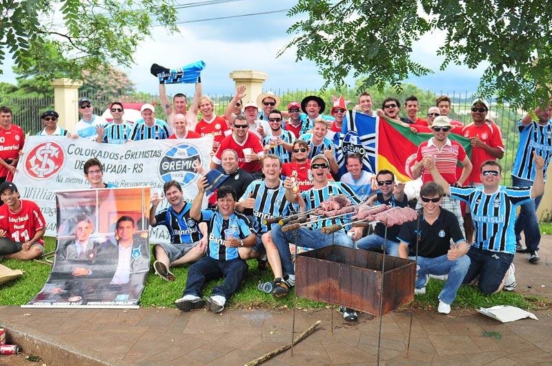 Torcedores se reuniram para tradicional churrasco de domingo