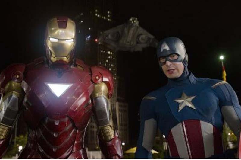 Produ&ccedil;&atilde;o com her&oacute;is da Marvel foi o filme mais visto de 2012
