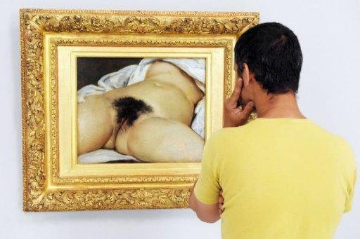 Quadro de Courbet escandalizou parte da sociedade e s&oacute; chegou a exposi&ccedil;&otilde;es em 1988