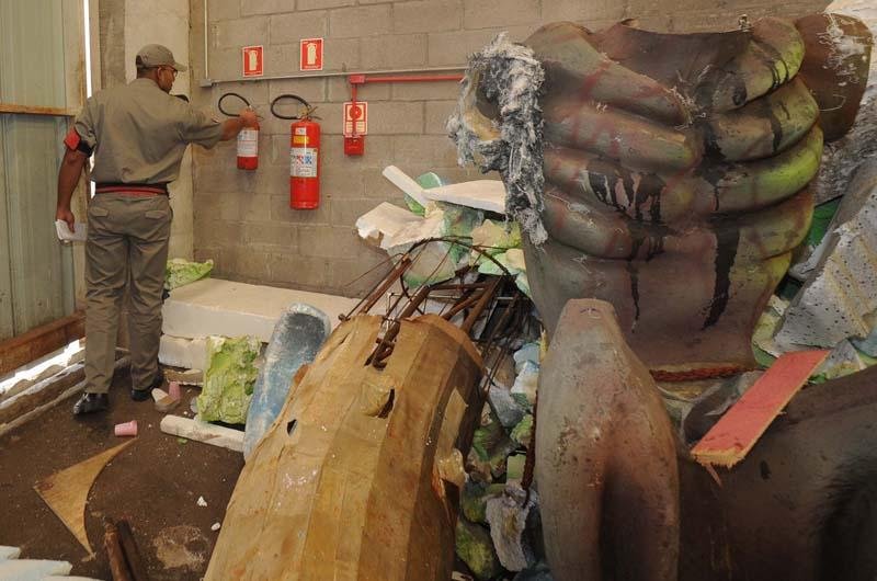 Bombeiros realizaram nova vistoria no Porto Seco