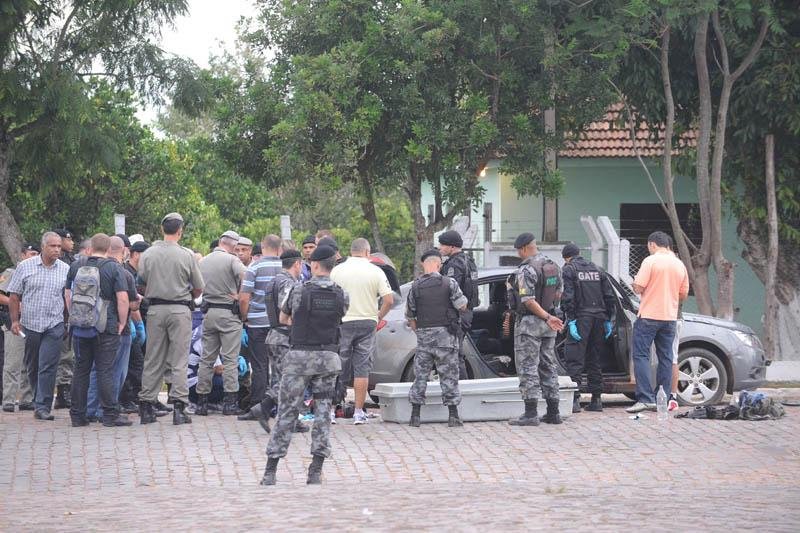 Quatro morreram em confronto com a BM