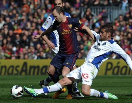 Iniesta comandou goleada do Barcelona 