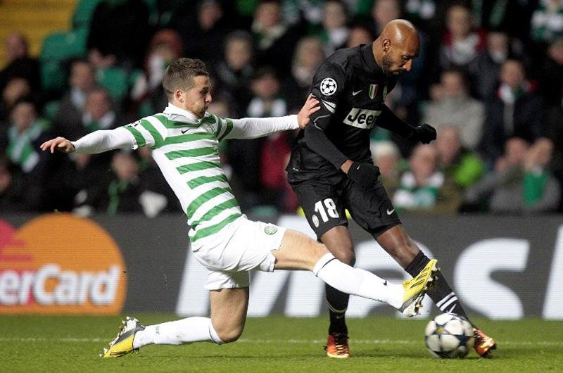 Sem dificuldade, time italiano aplicou 3 a 0 no Celtic, na Esc&oacute;cia