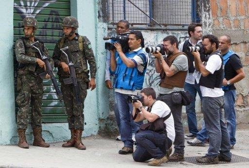 Em 2012, quatro jornalistas foram mortos de maneira violenta no Brasil