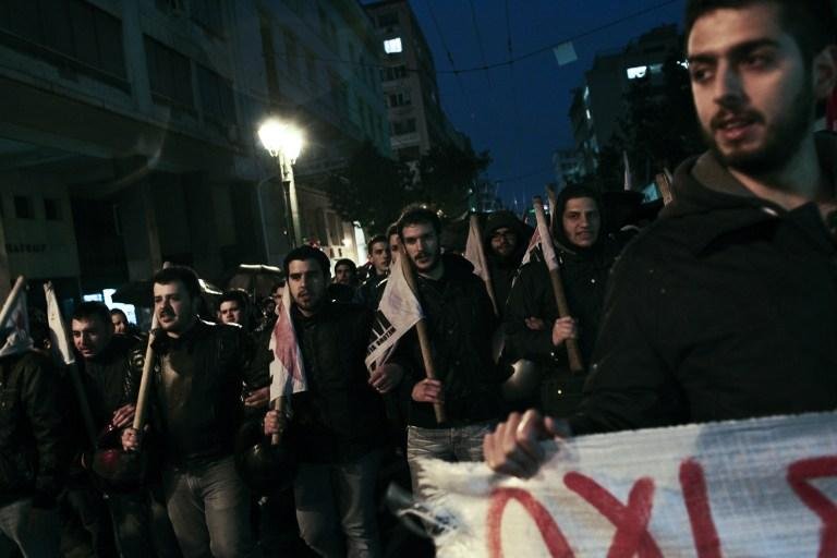Aposentados e pensionistas protestam contra governo da Gr&eacute;cia