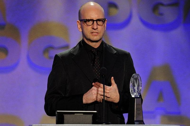 Steven Soderbergh durante a 65&ordm; pr&ecirc;mio anual dos melhores diretores norte-americanos que aconteceu no &uacute;ltimo dia 2
