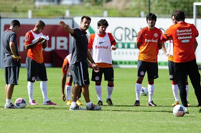Dunga comandou treino do Inter neste s&aacute;bado