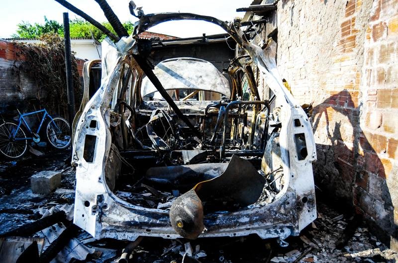 Inc&ecirc;ndio em carro eleva para 107 n&uacute;mero de ataques em SC