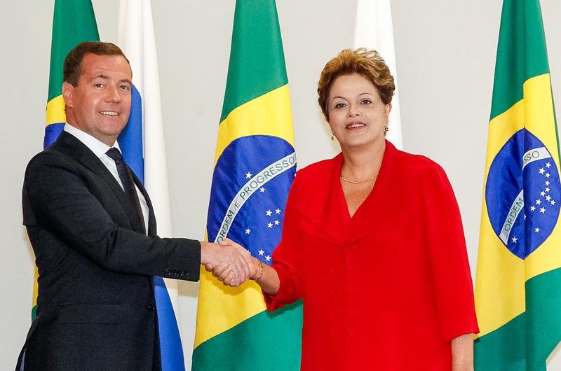 Visita de Dmitri Medvedev busca fortalecer a parceria estrat&eacute;gica entre os dois pa&iacute;ses