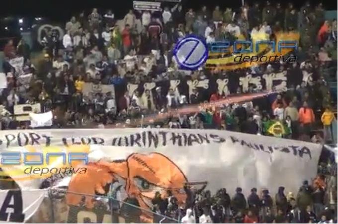 TV boliviana mostra momento do lan&ccedil;amento do sinalizador 