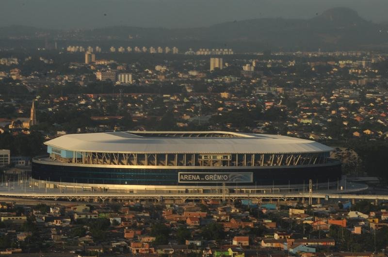 Gr&ecirc;mio marca treinos para a Arena nesta semana