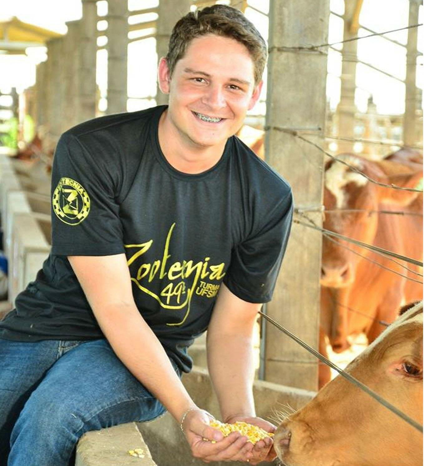 Guilherme Ferreira, estudante de Zootecnia, &eacute; um dos sobreviventes da trag&eacute;dia de Santa Maria