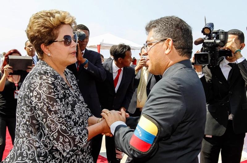 Presidente chegou em Caracas nesta quinta-feira