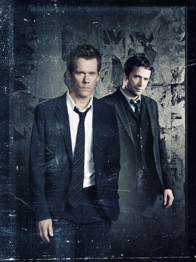 Kevin Bacon e James Purefoy est&atilde;o na s&eacute;rie The Following