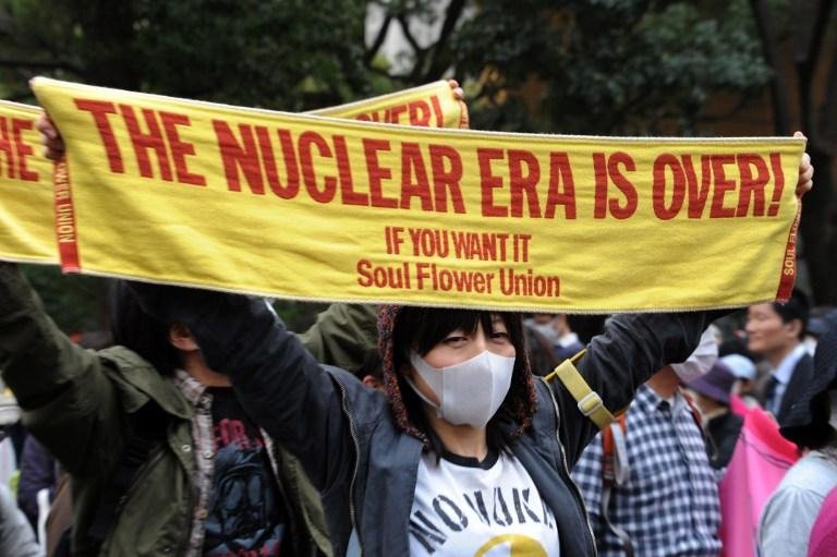 Manifesta&ccedil;&otilde;es pedem abandono da energia nuclear no Jap&atilde;o
