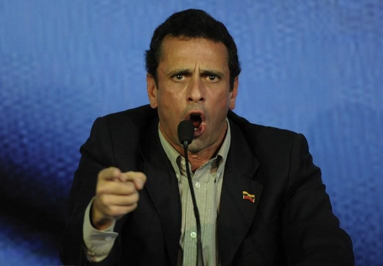 Capriles desafia Maduro a debate antes da elei&ccedil;&atilde;o presidencial