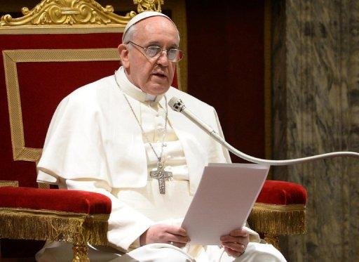 Papa pediu ato de solidariedade aos fi&eacute;is