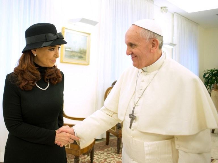 Cristina Kirchner est&aacute; em Roma para acompanhar a missa de coroa&ccedil;&atilde;o do Papa Francisco