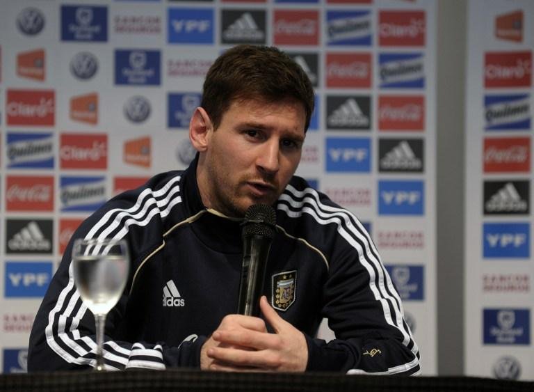 Messi disse que gostaria de conhecer o Papa Francisco