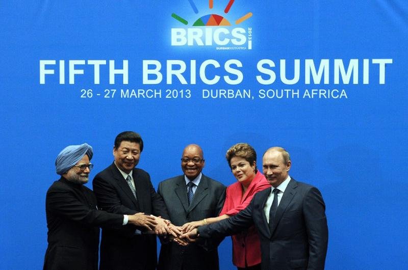 Presidentes dos pa&iacute;ses dos Brics se re&uacute;nem em Durban, na &Aacute;frica do Sul