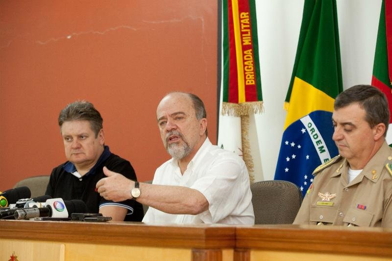 Autoridades da seguran&ccedil;a p&uacute;blica deram entrevista coletiva