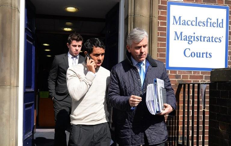 T&eacute;vez deixa tribunal de Macclesfield ap&oacute;s julgamento